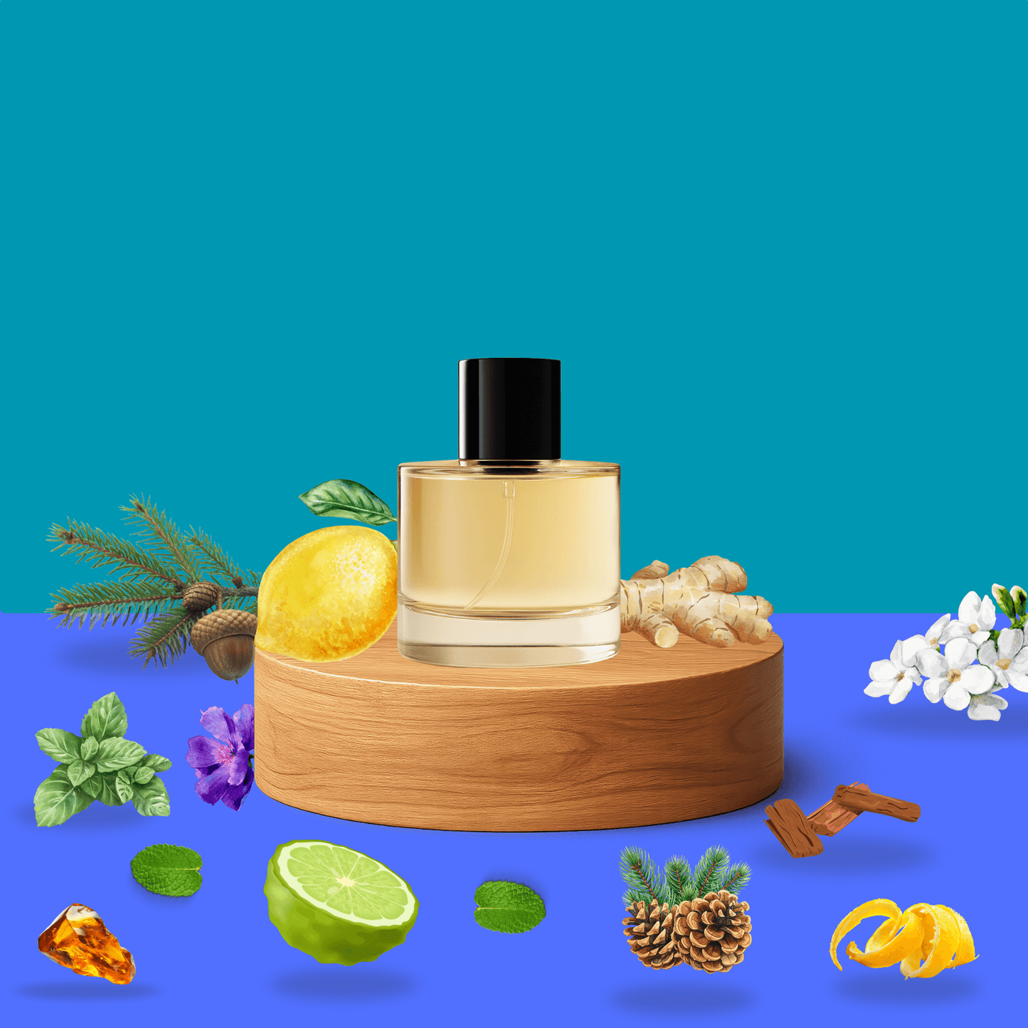 Blue Aura extrait perfume inspired by Bleu De Chanel