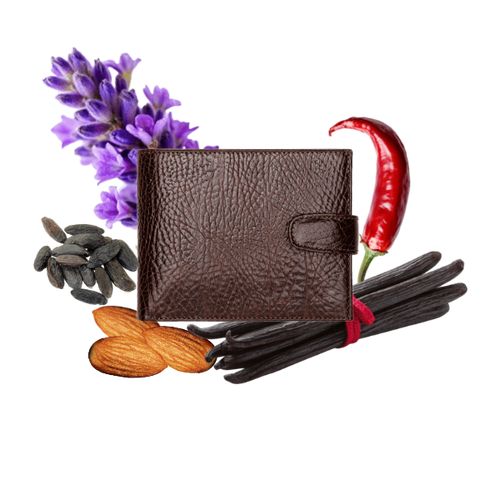 Soft leather. Warm almond. No apologies.