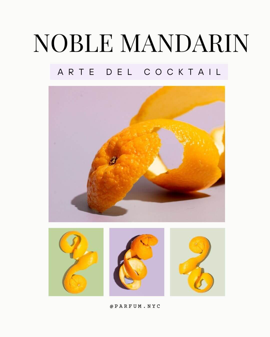 Noble Mandarin extrait perfume inspired by terre d'hermes