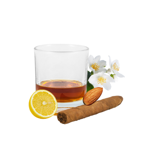Dark rum. Warm tobacco. Last call.