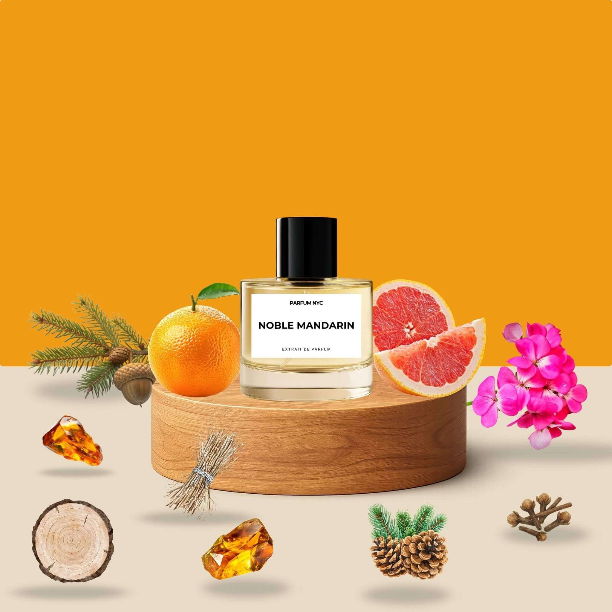 Noble Mandarin extrait perfume inspired by terre d'hermes