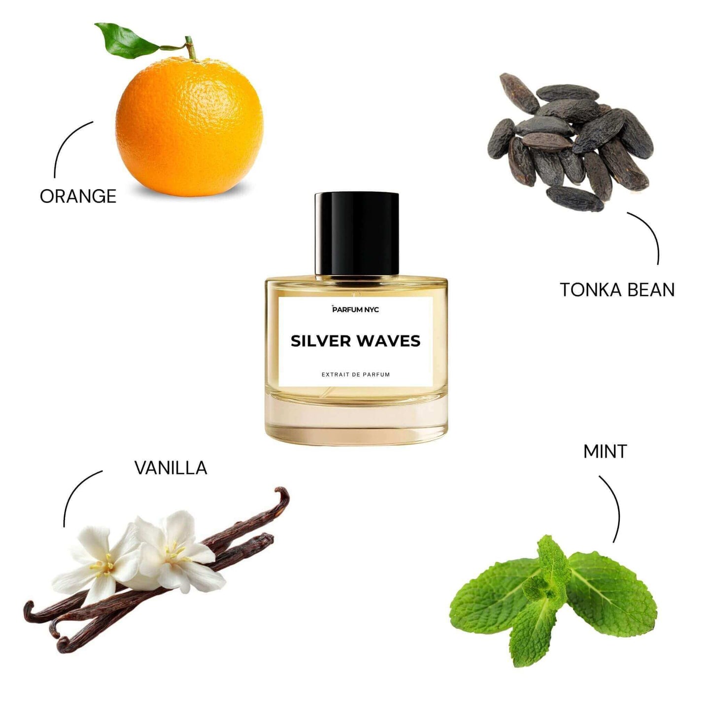 Silver Waves extrait perfume inspired by Chanel Allure Homme Sport
